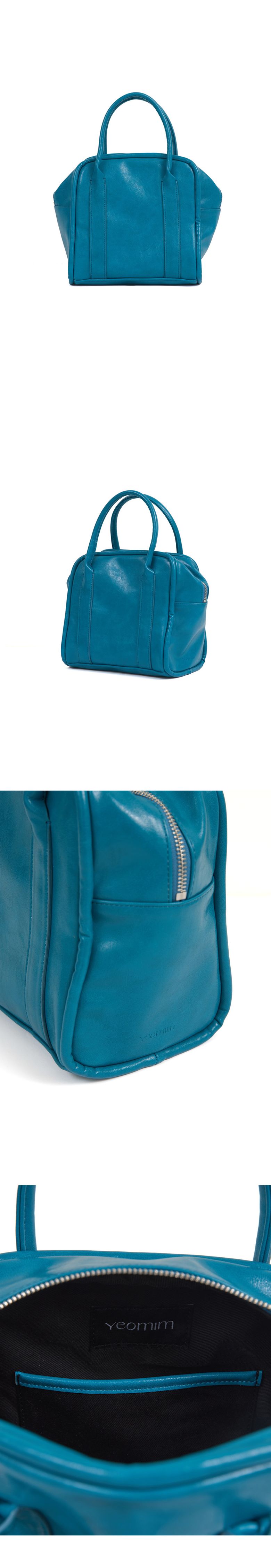 MUSINSA | YEOMIM mini box bag (aqua)