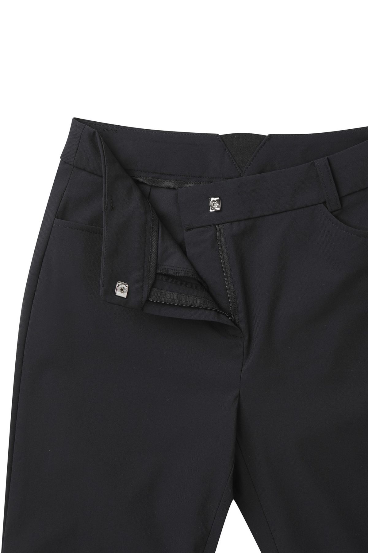 왁(WAAC) Women Slim skinny fit pants_WWPNM25200BKX