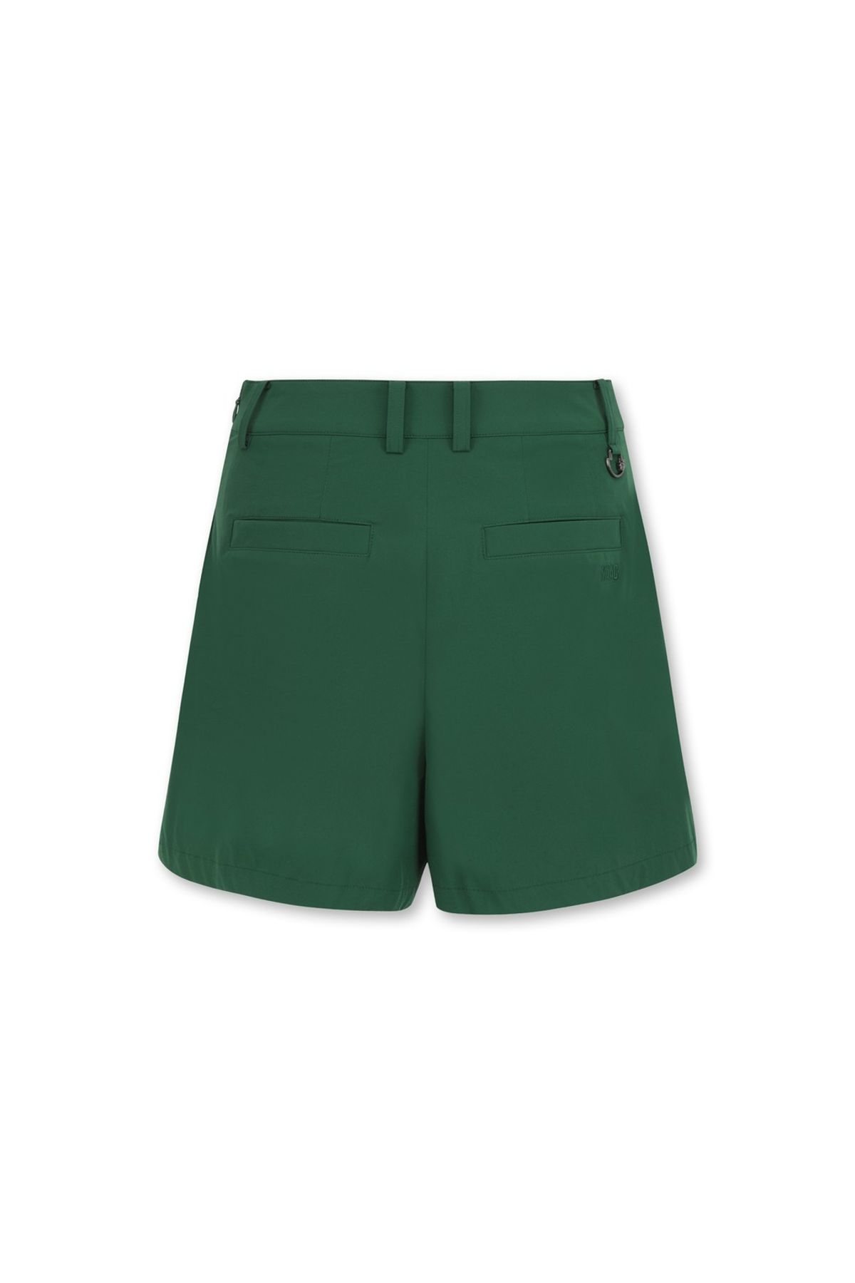 왁(WAAC) Women Athletic Double Wrap Layer Shorts_WLPNM25404GRX