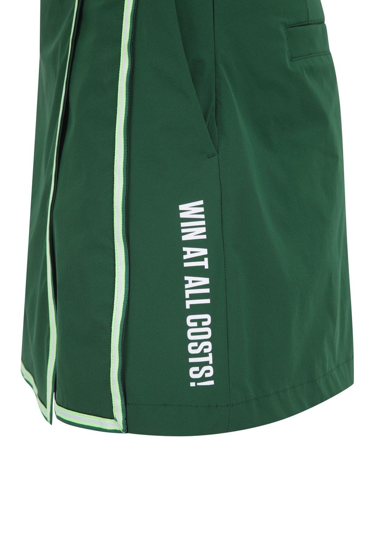왁(WAAC) Women Athletic Double Wrap Layer Shorts_WLPNM25404GRX