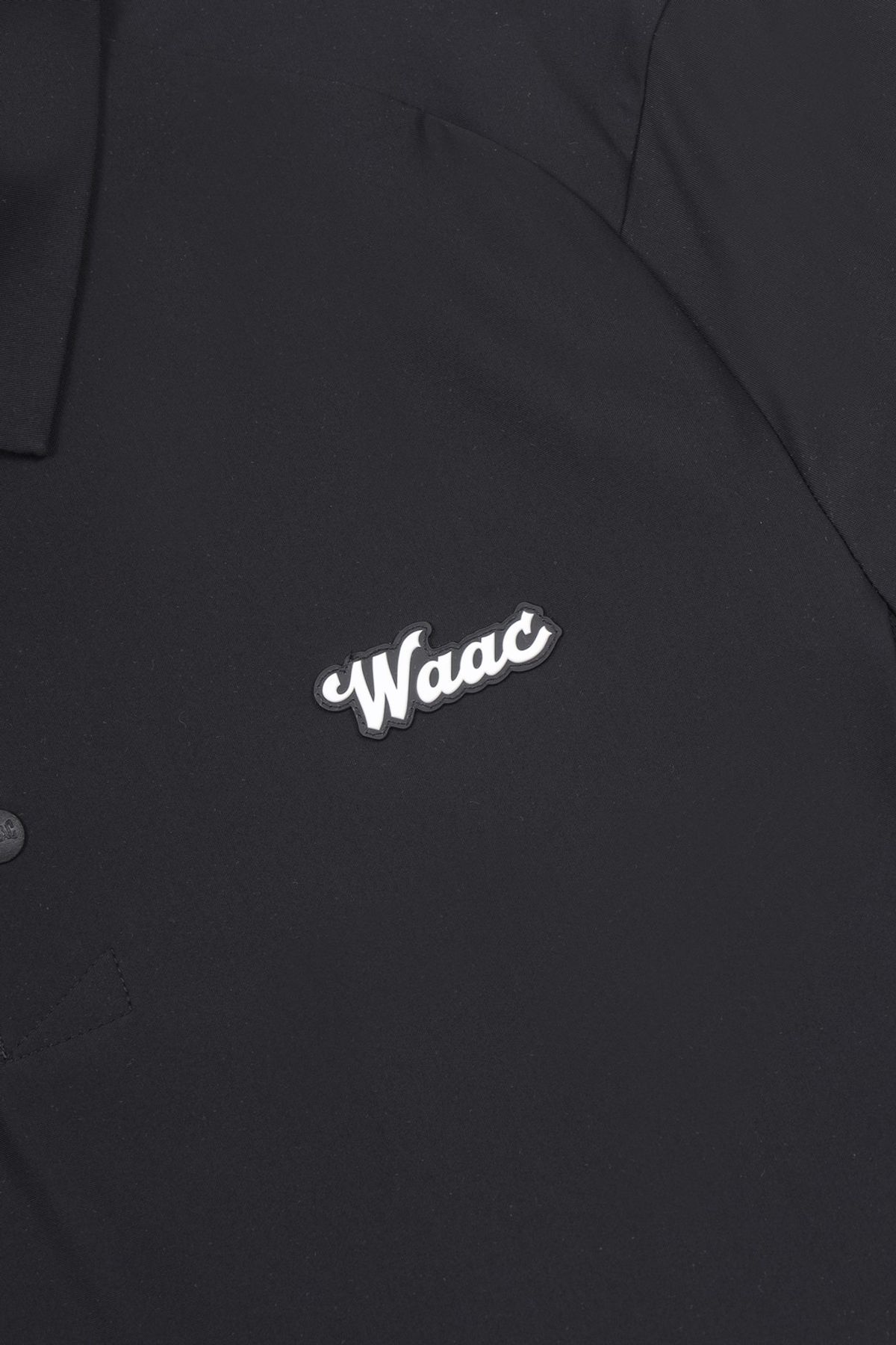 왁(WAAC) Men WAAC Logo Basic Cool SS Polo_WMTCM25212BKX