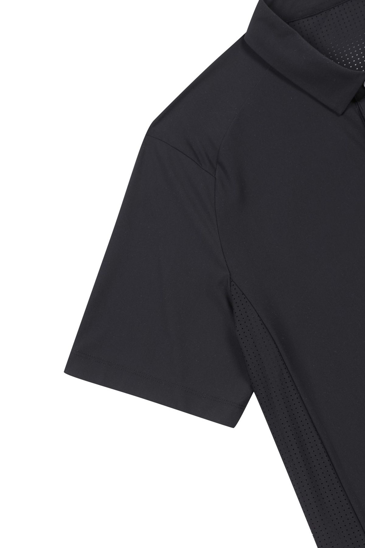 왁(WAAC) Men WAAC Logo Basic Cool SS Polo_WMTCM25212BKX