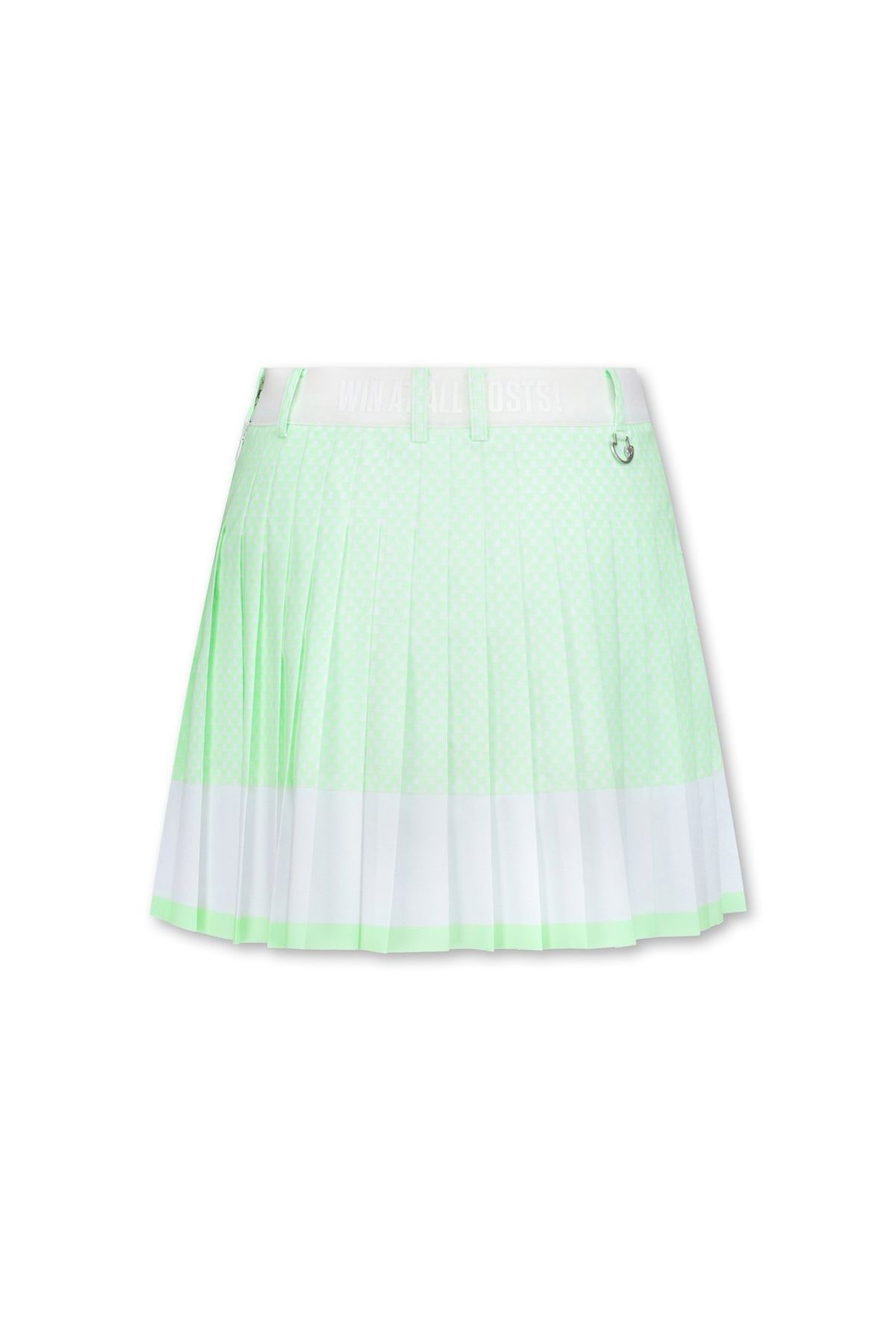 왁(WAAC) Women Pattern Pleats Skort_WWKCM25205YGX