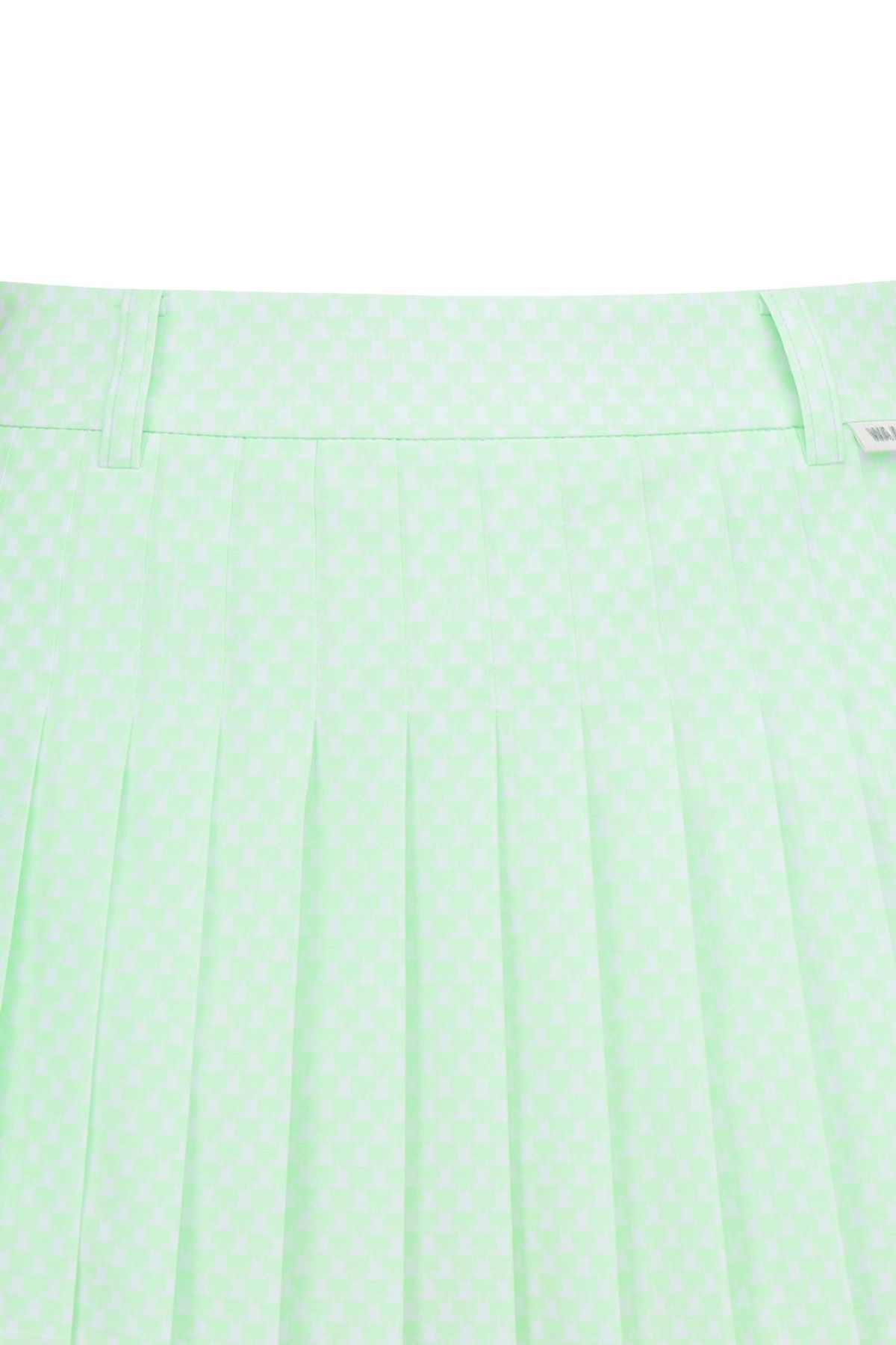 왁(WAAC) Women Pattern Pleats Skort_WWKCM25205YGX