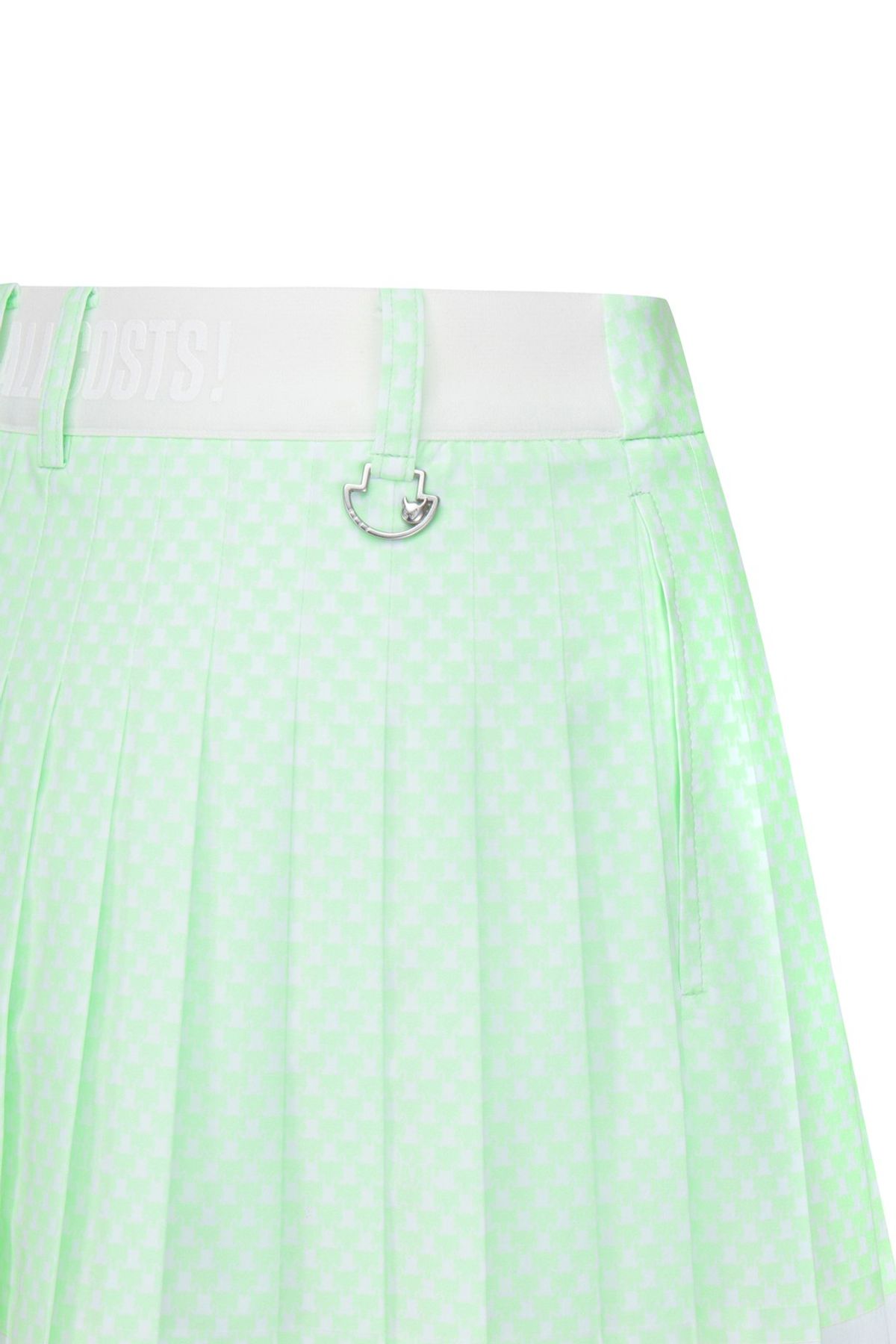 왁(WAAC) Women Pattern Pleats Skort_WWKCM25205YGX
