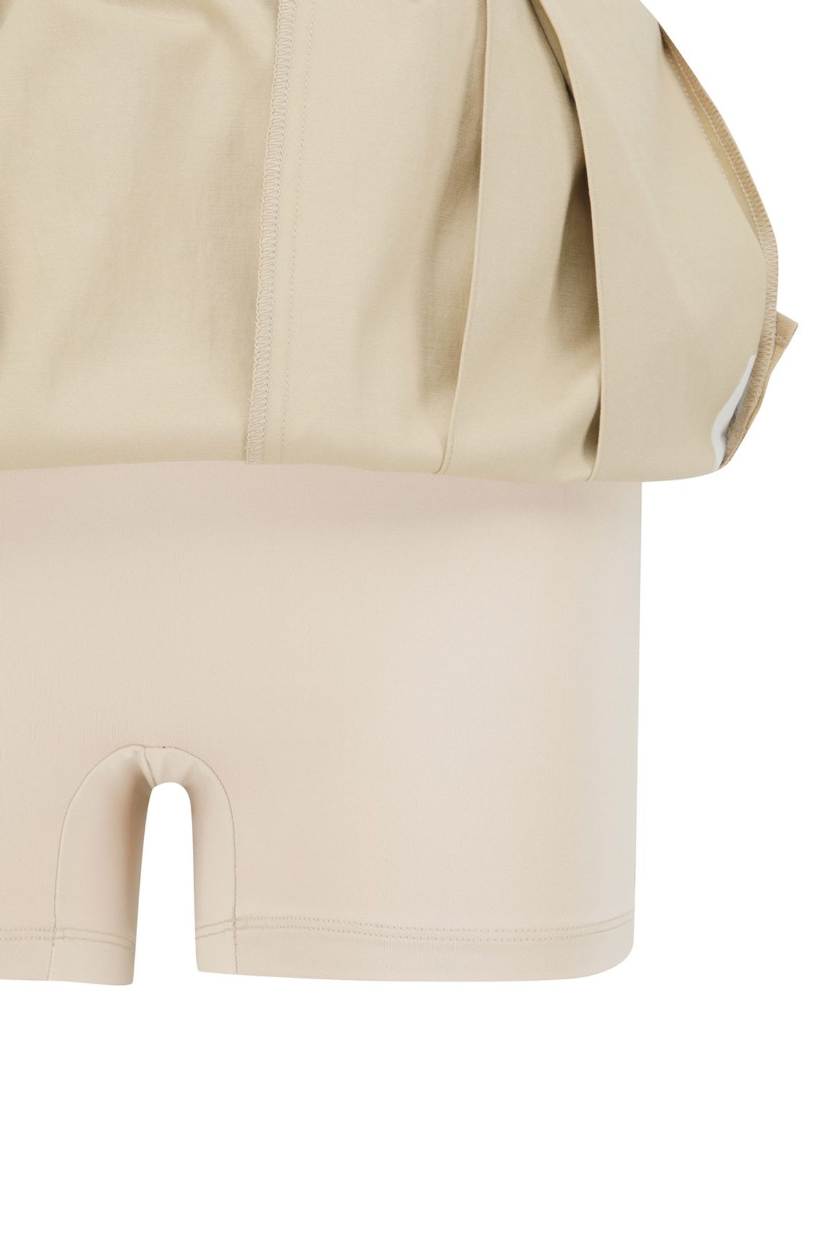 왁(WAAC) Women Button Pleats Skort_WWKCM25302BEX