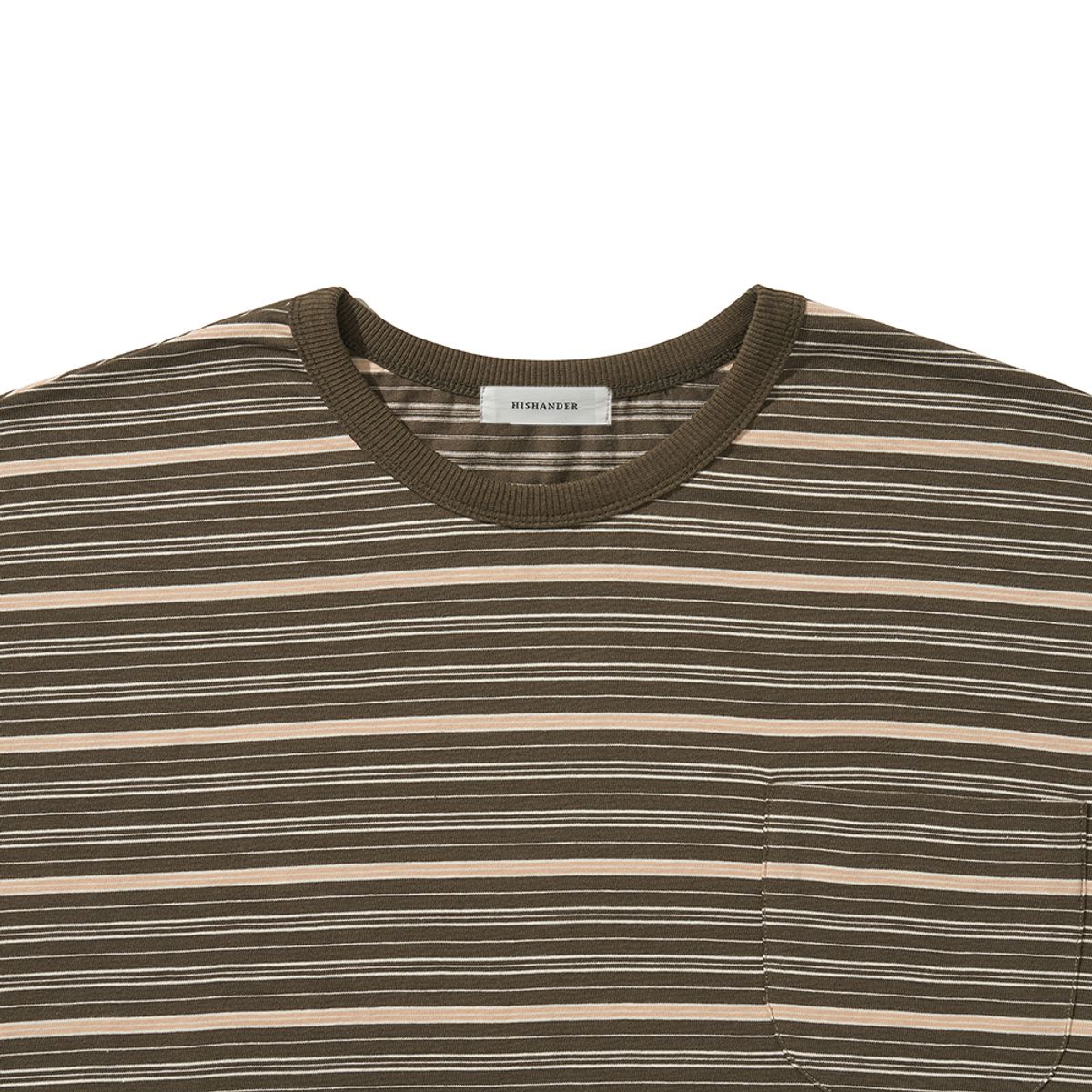 히즈핸더(HISHANDER) MULTI S/S TEE OLIVE