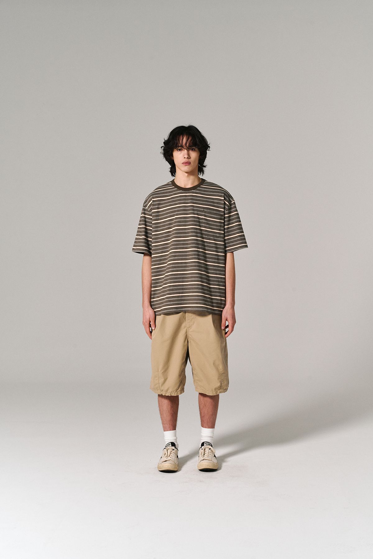 히즈핸더(HISHANDER) MULTI S/S TEE OLIVE
