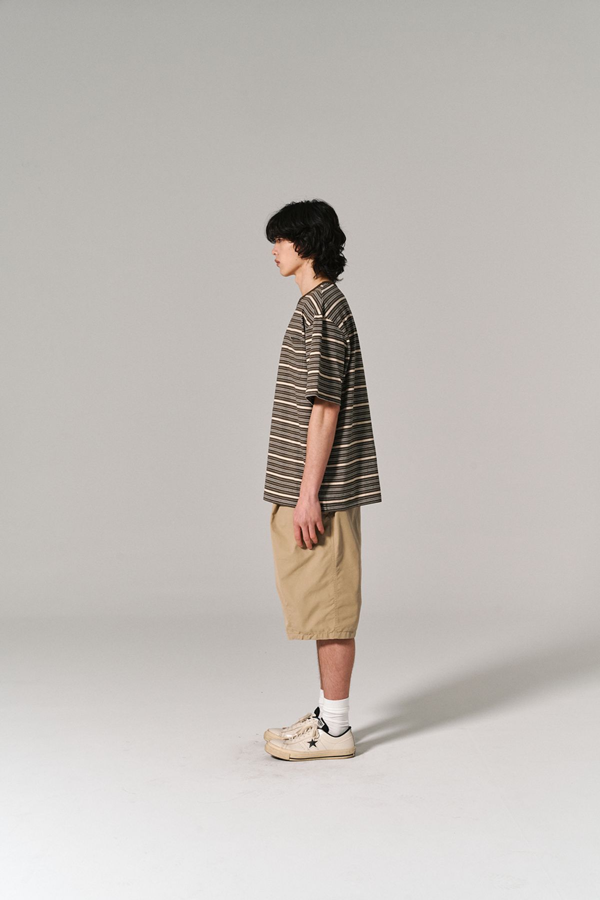 히즈핸더(HISHANDER) MULTI S/S TEE OLIVE