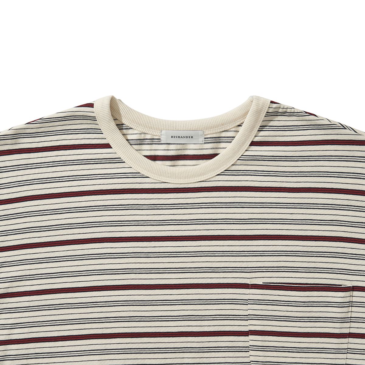 히즈핸더(HISHANDER) MULTI S/S TEE ECRU