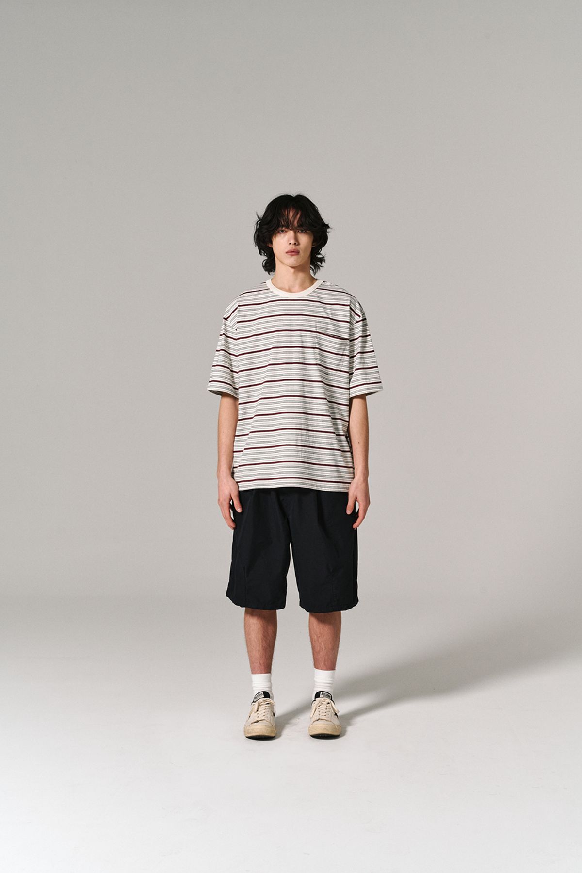 히즈핸더(HISHANDER) MULTI S/S TEE ECRU