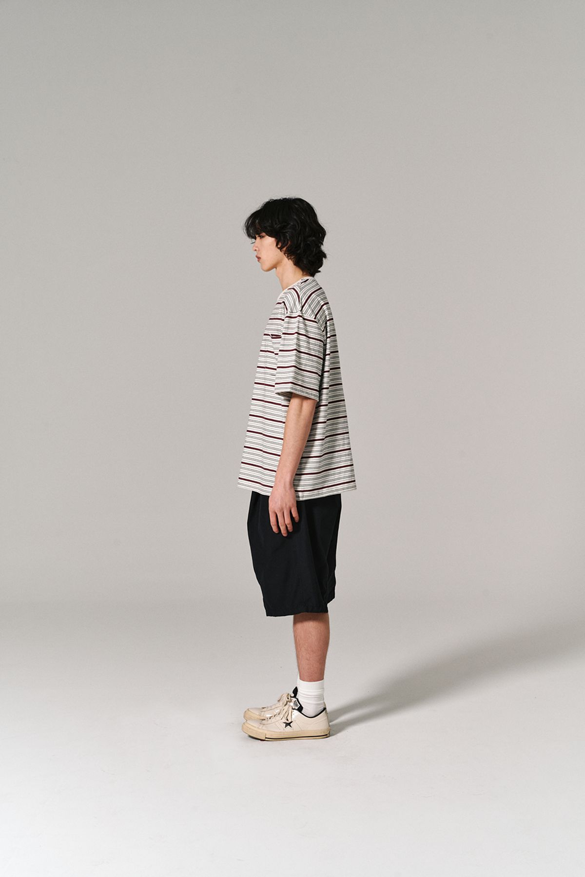 히즈핸더(HISHANDER) MULTI S/S TEE ECRU