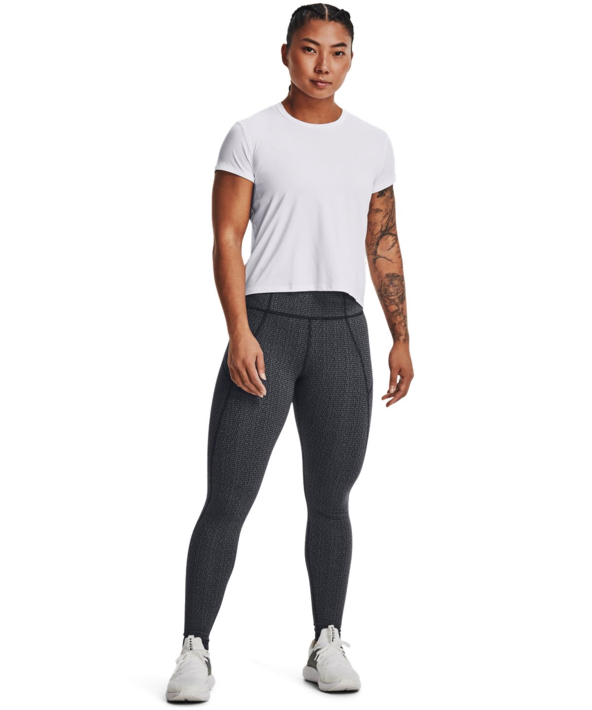 언더아머(UNDERARMOUR) 여성 리플렉트 BH 레깅스 1366976-590
