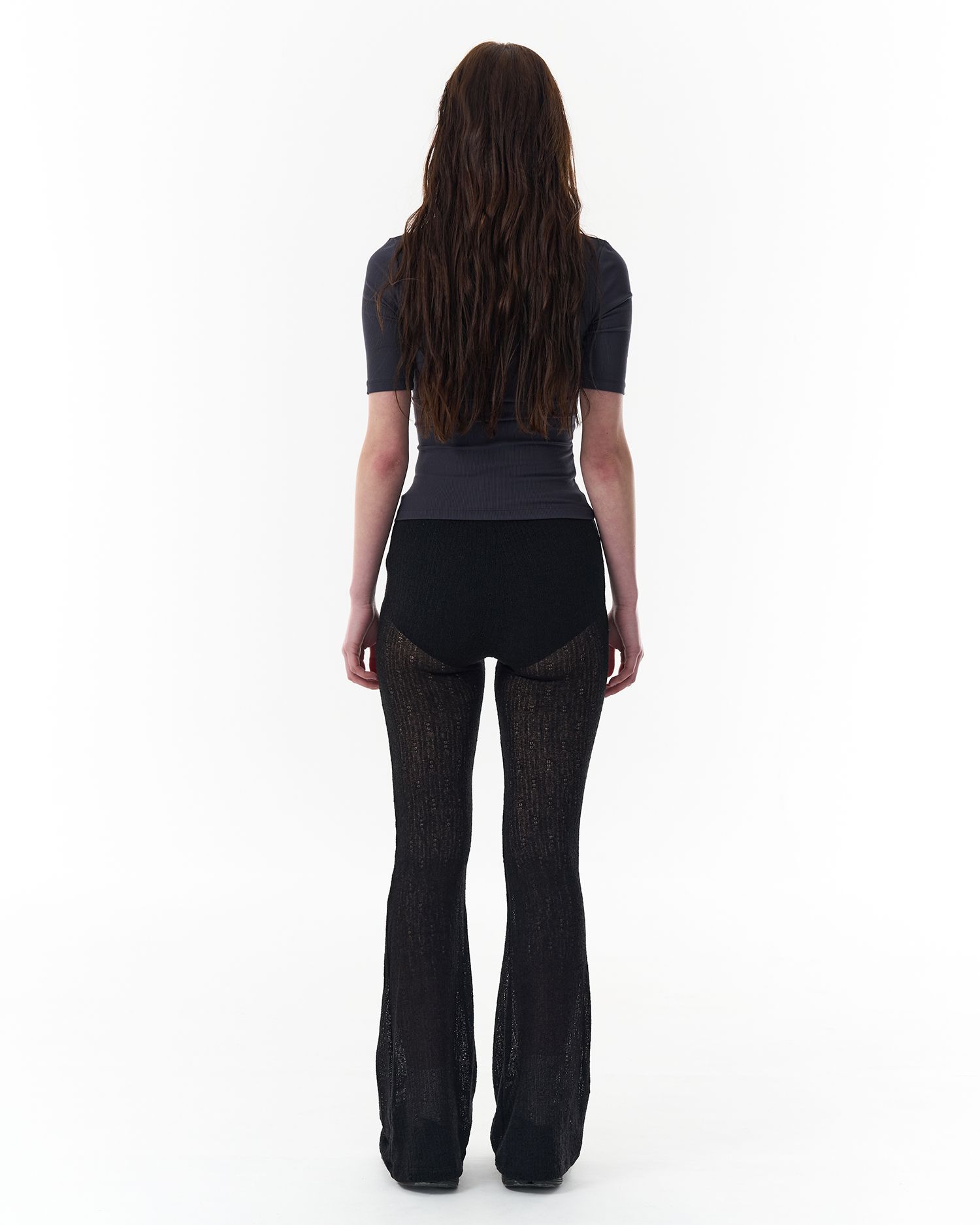 パンツ [Pahisum] MESH BOOT-CUT PANTS MUSINSA | PAHISUM Mesh bootcut pants_black