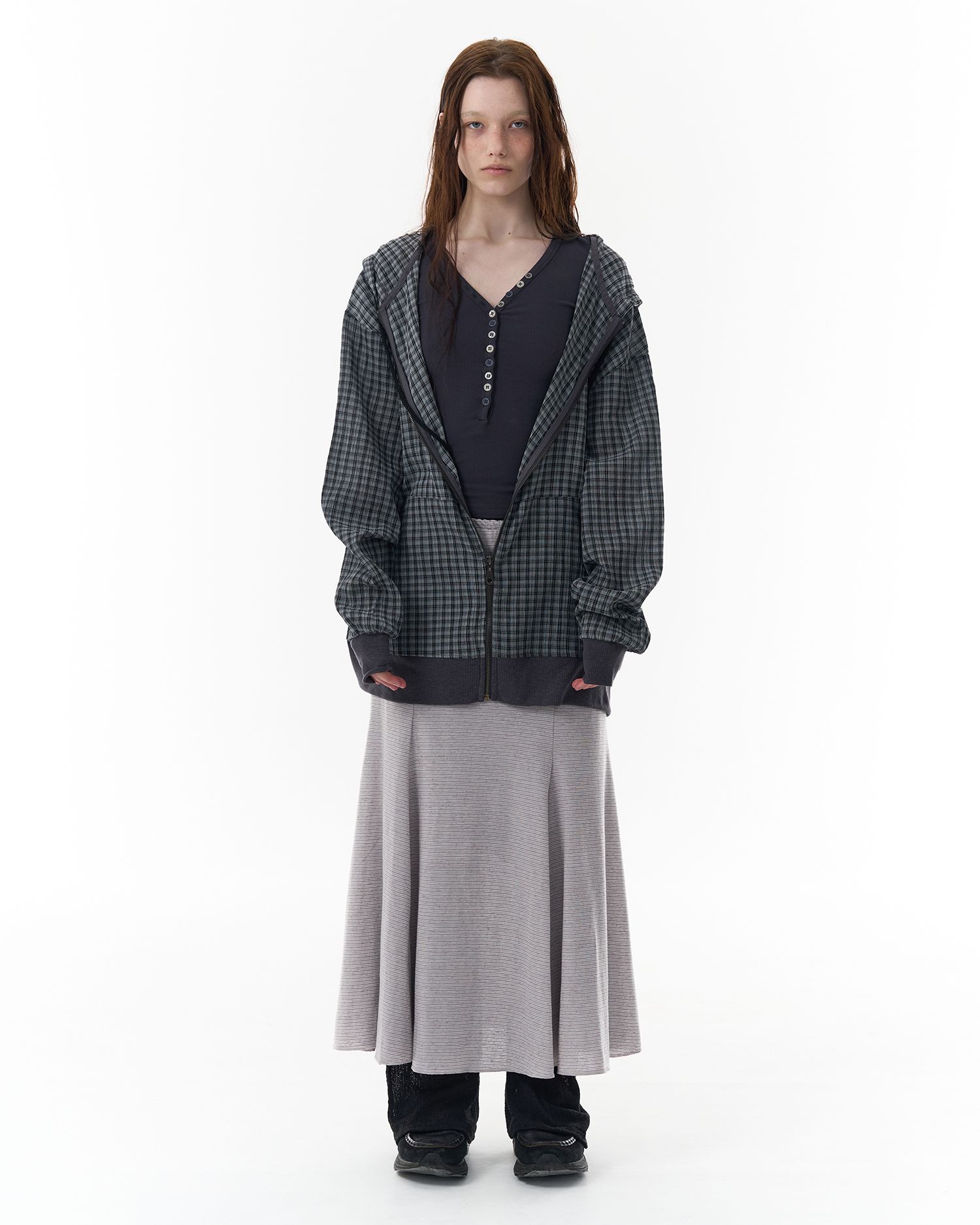 パンツ [Pahisum] MESH BOOT-CUT PANTS MUSINSA | PAHISUM Mesh bootcut pants_light grey