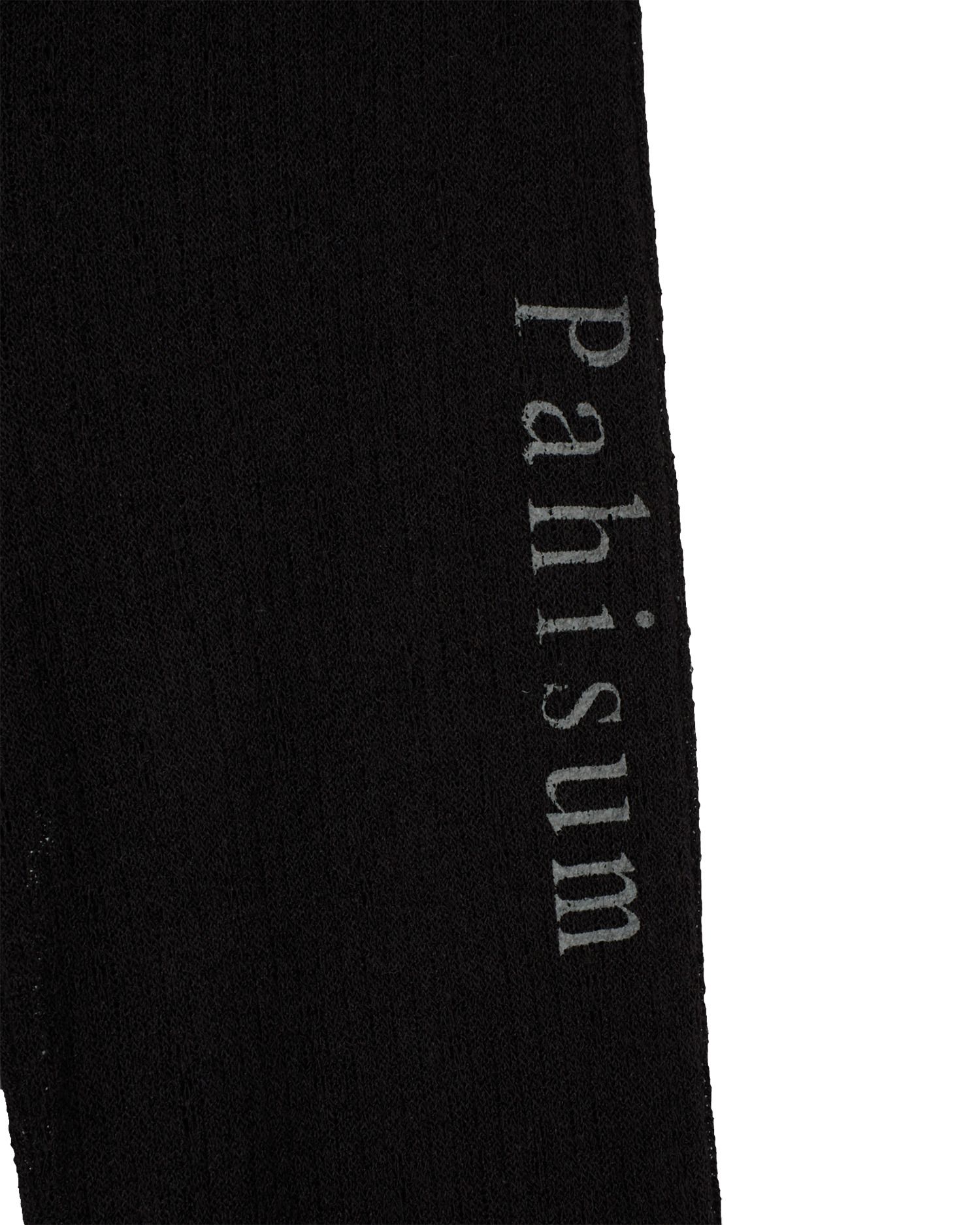 MUSINSA | PAHISUM Mesh bootcut pants_black