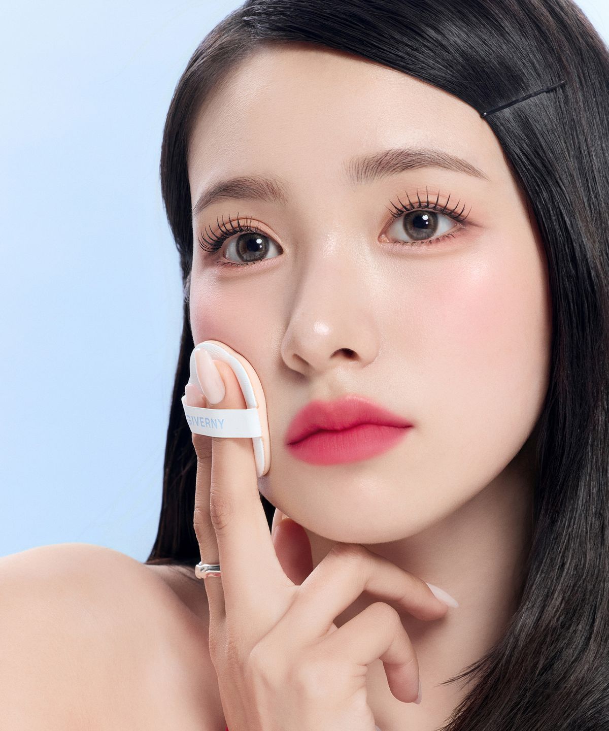 지베르니(GIVERNY) 클라우드 메쉬 쿠션 (본품+리필)