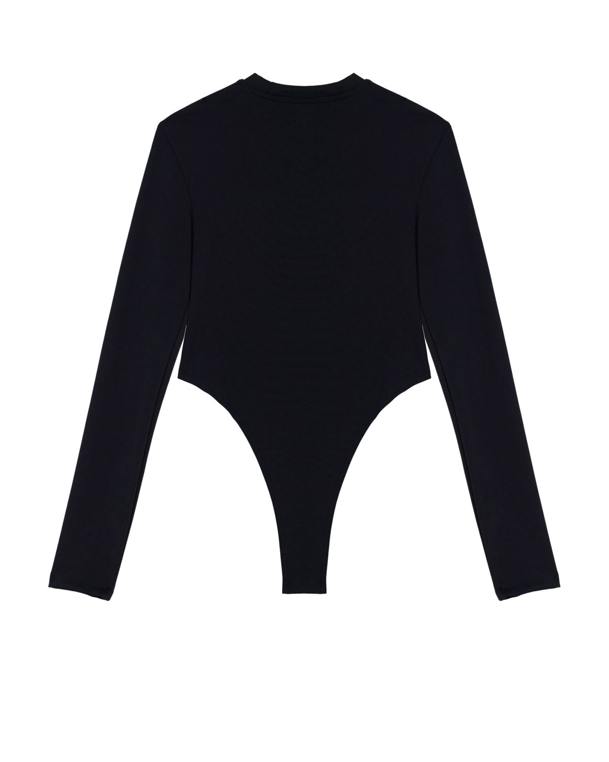 노 엑스트라 터치(NO EXTRA TOUCH) Contour Long Sleeve Body Suit (navy black) / 25SPJS001BK
