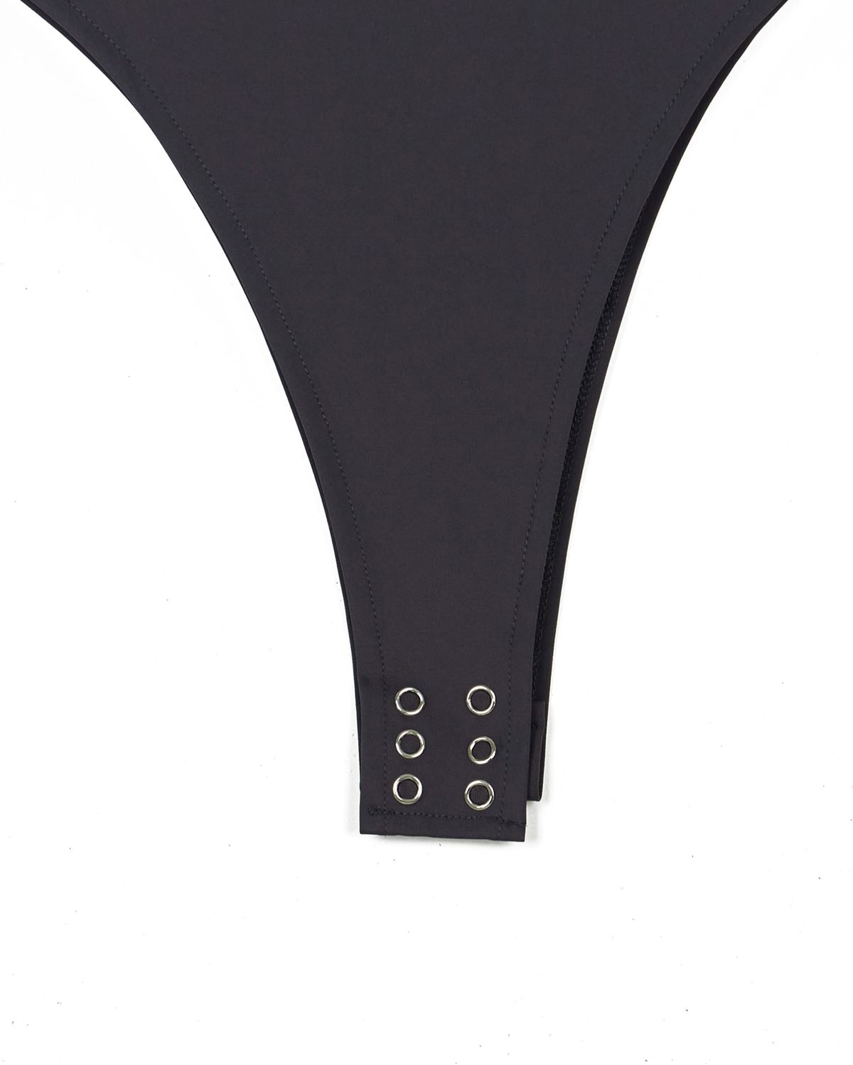 노 엑스트라 터치(NO EXTRA TOUCH) Contour Long Sleeve Body Suit (charcoal) / 25SPJS001CH