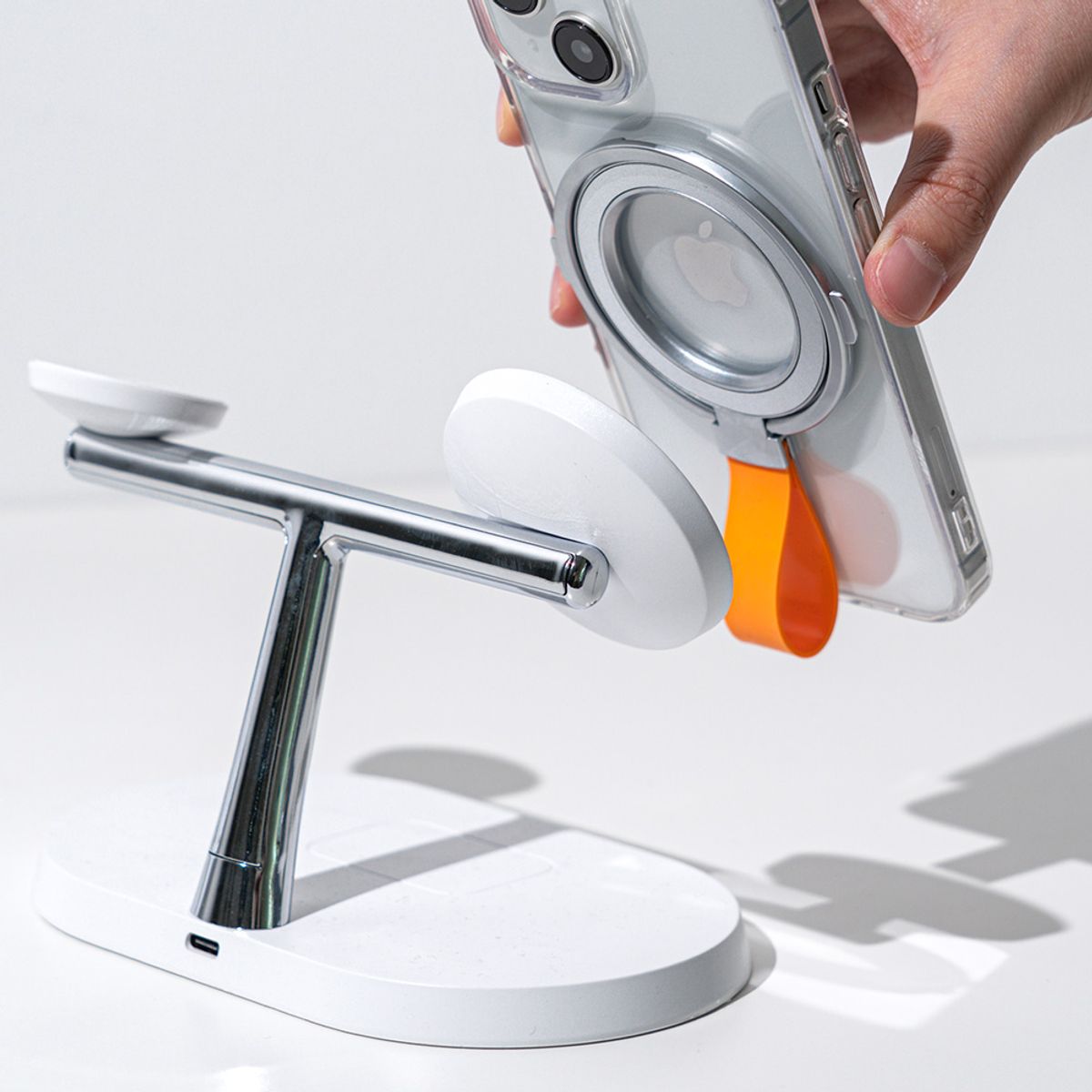 구스페리(GOOSPERY) 맥세이프 링 그립 톡 거치대 핸드 그립 아이폰 탈부착 자석 마그네틱 스마트톡