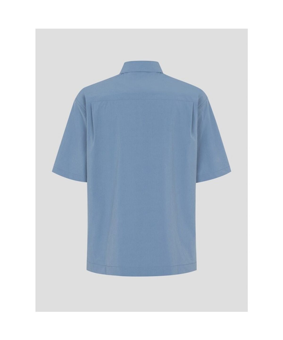 빈폴 멘(BEANPOLE MEN) 화섬 솔리드 반소매 셔츠  로열 블루 (BC5565C86N)