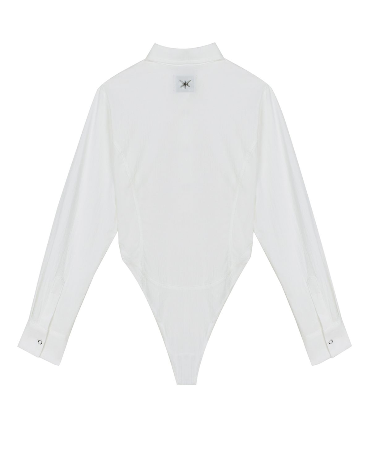 노 엑스트라 터치(NO EXTRA TOUCH) Contour Shirts Body Suit (ivory) / 25FWJS001IV