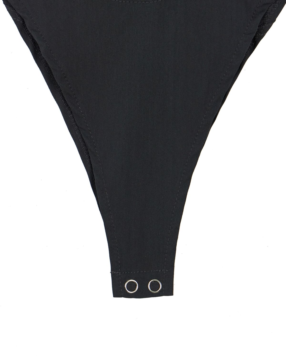노 엑스트라 터치(NO EXTRA TOUCH) Contour Shirts Body Suit (charcoal) / 25FWJS001CH