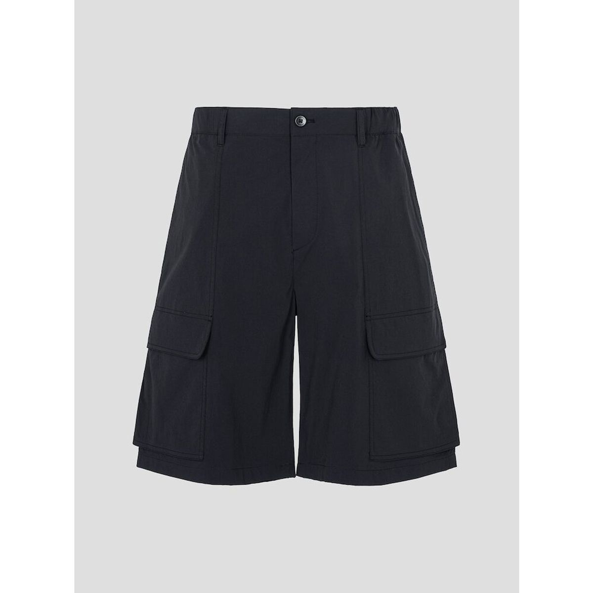 빈폴 멘(BEANPOLE MEN) 화섬 버뮤다 카고 하프 팬츠  블랙