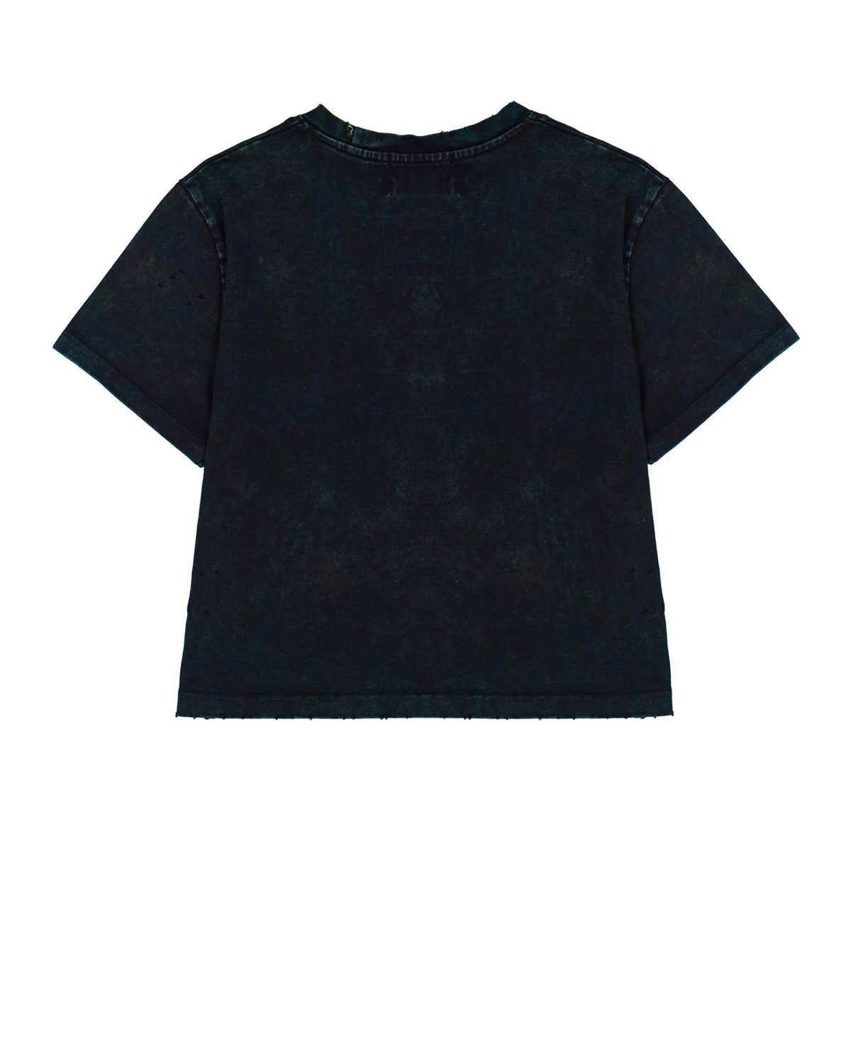 노 엑스트라 터치(NO EXTRA TOUCH) Vintage Dying Detail T-shirts (dark green) / 25SPTS001DG