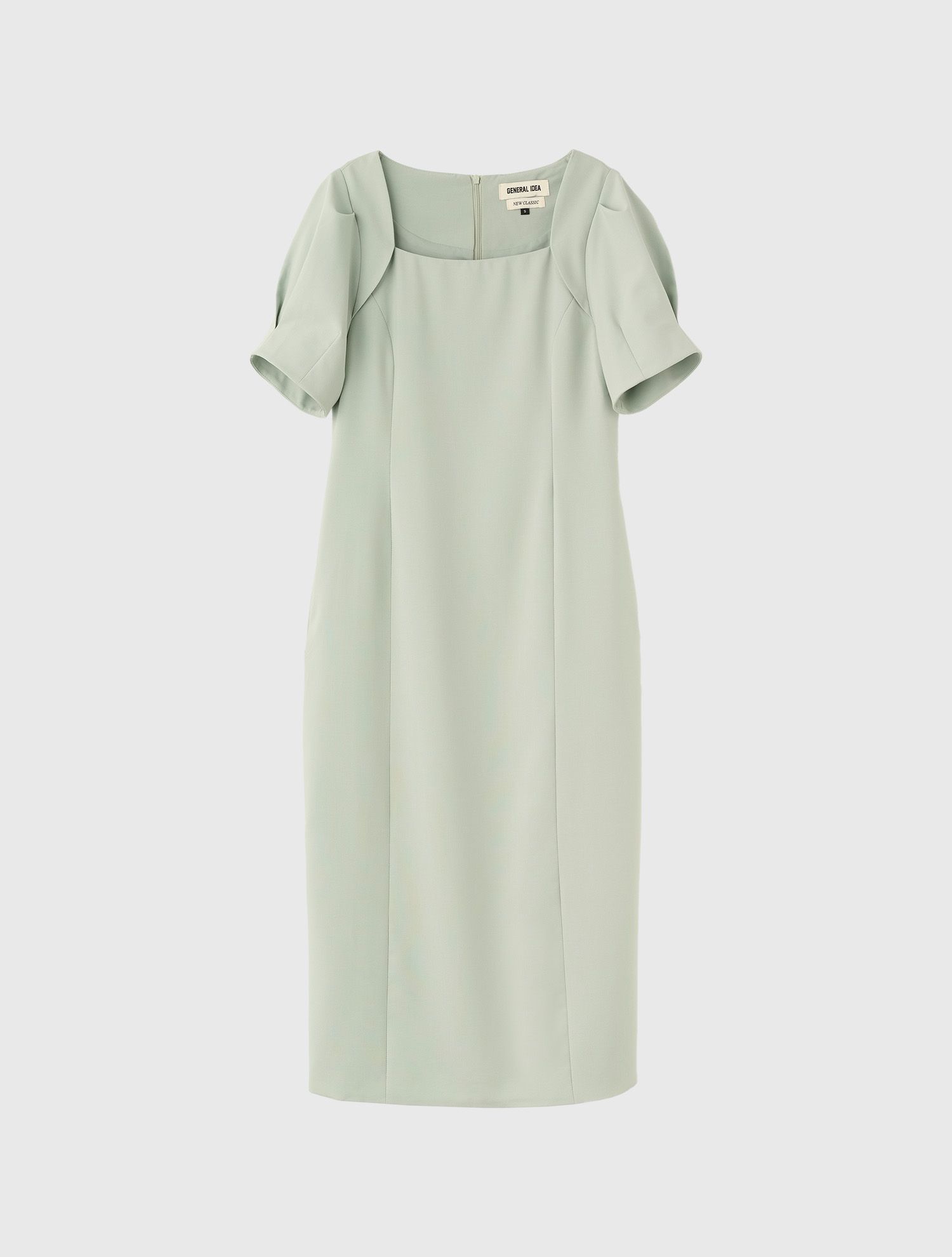 [GENERAL IDEA]25SS★Bolero Sleeve Long Dress MUSINSA | GENERAL IDEA Bolero Sleeve Long One Piece [MINT