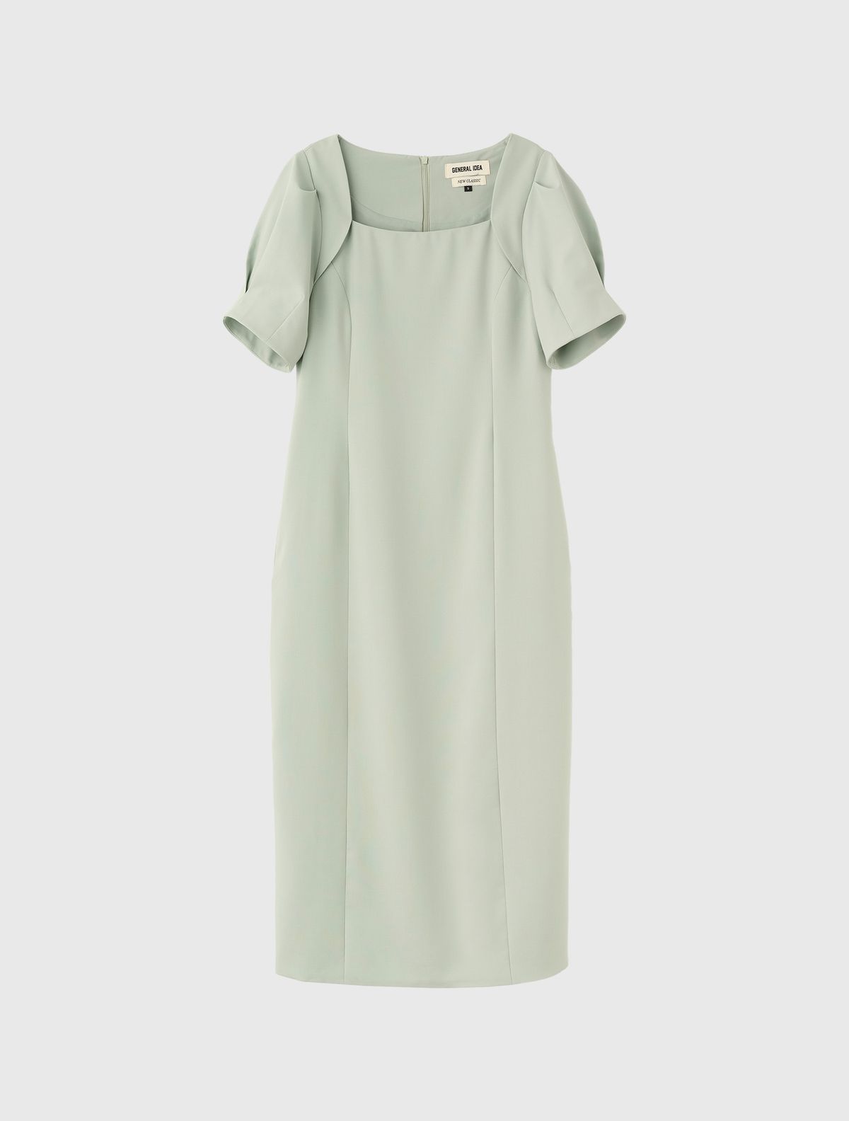 제너럴아이디어(GENERALIDEA) 볼레로 슬리브 롱 원피스 [MINT] / WBE2L15506