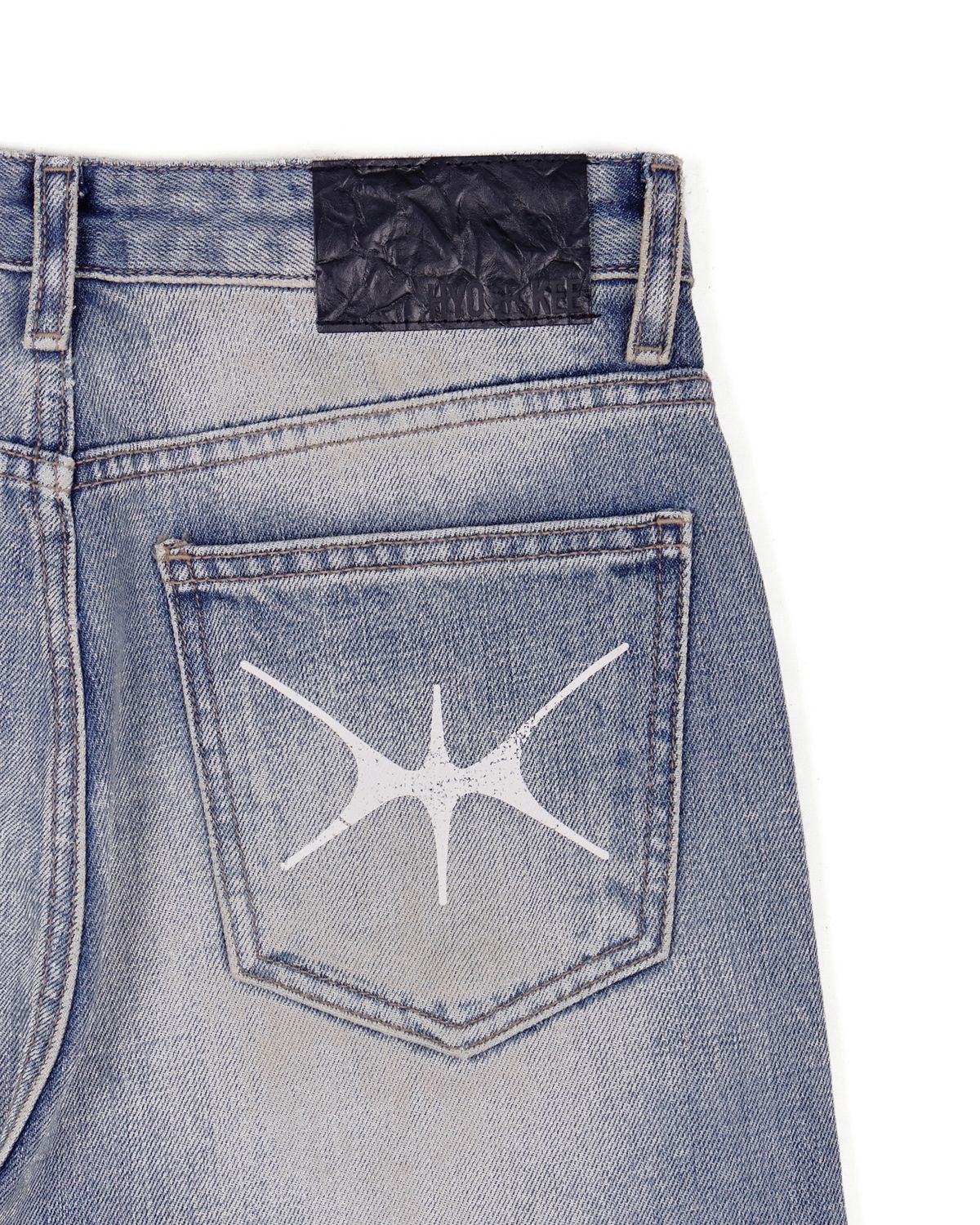 노 엑스트라 터치(NO EXTRA TOUCH) All Brushed Back Pocket Denim / 25SPPT003BL