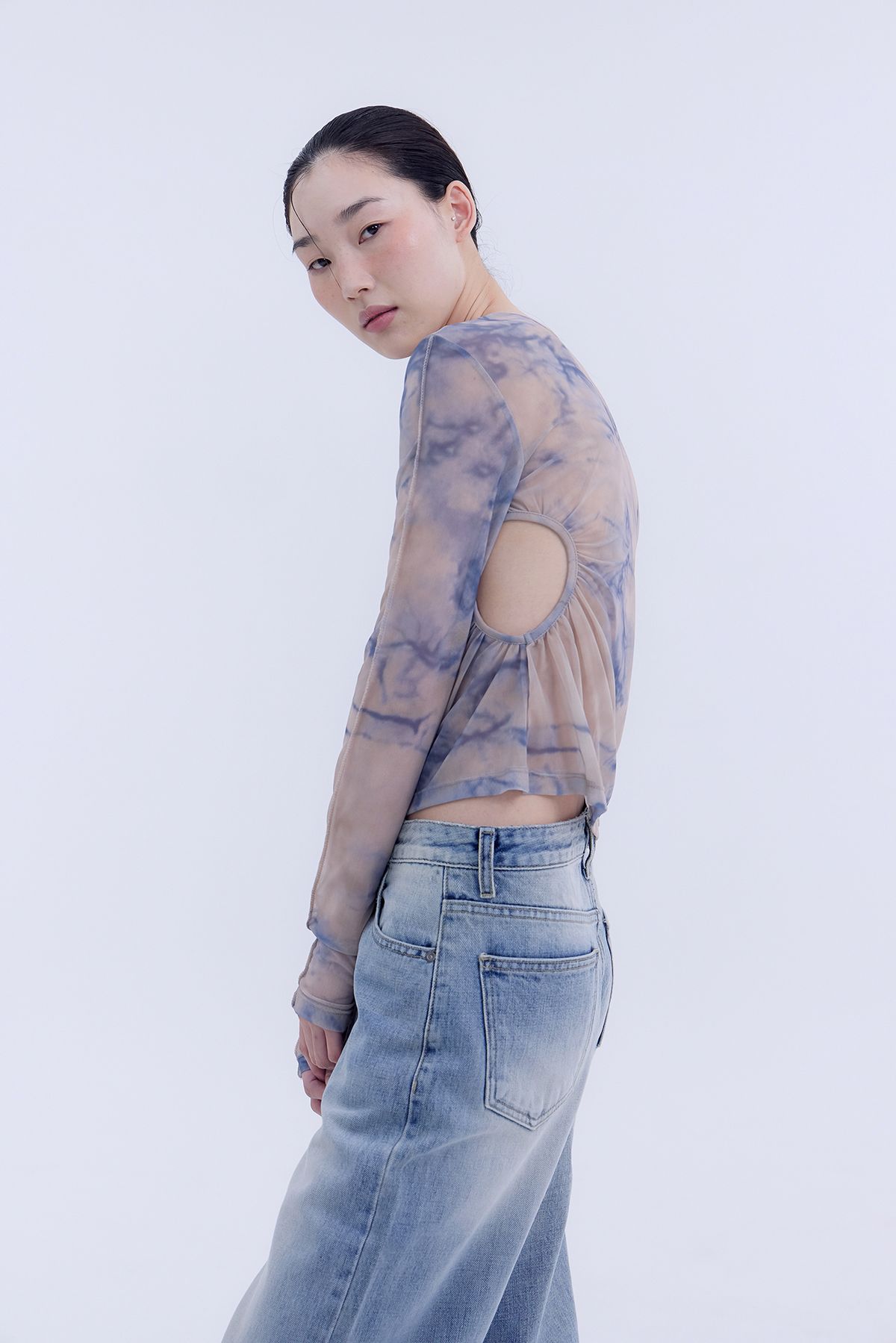 노 엑스트라 터치(NO EXTRA TOUCH) All Brushed Back Pocket Denim / 25SPPT003BL