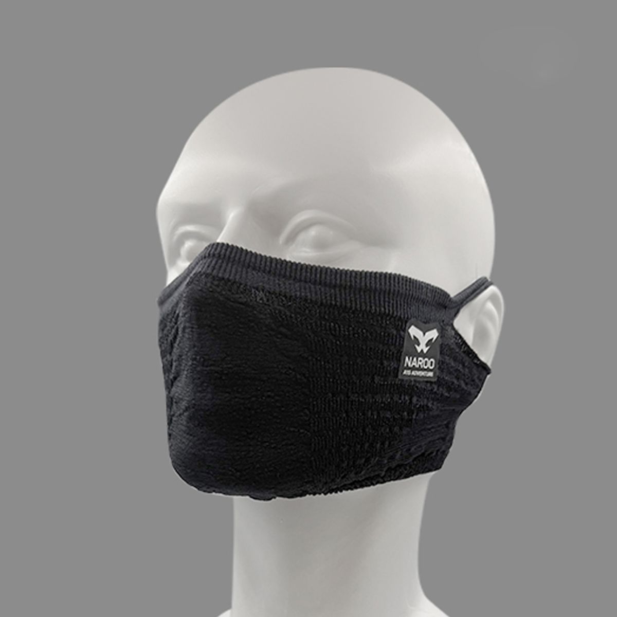 나루마스크(NAROO MASK) A1S 자전거 러닝 등의 기관지 보호를 위한 호흡 편한 초경량 마스크