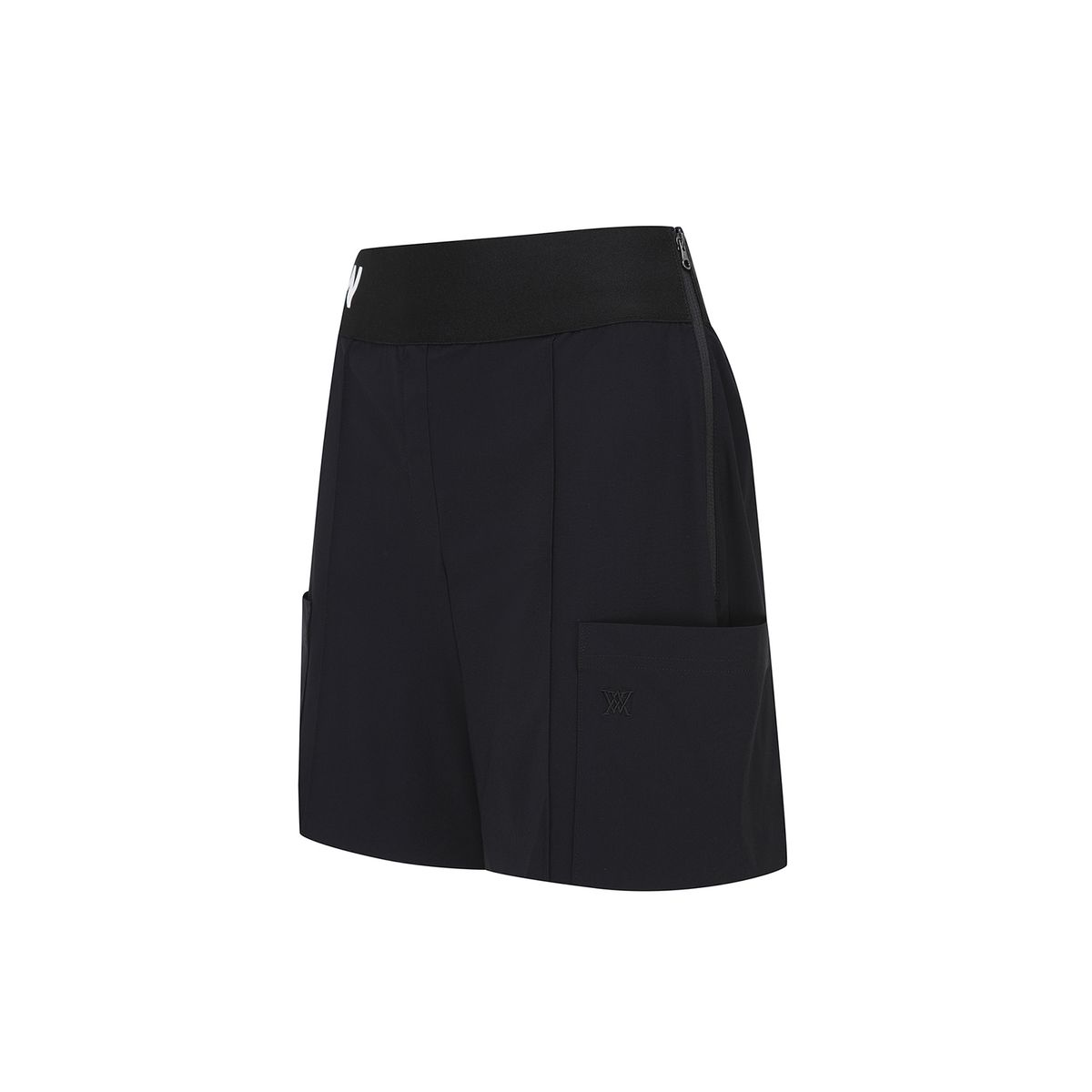 어뉴골프(ANEW GOLF) WOMEN SM ESSENTIAL COOL HALF PANTS_BK