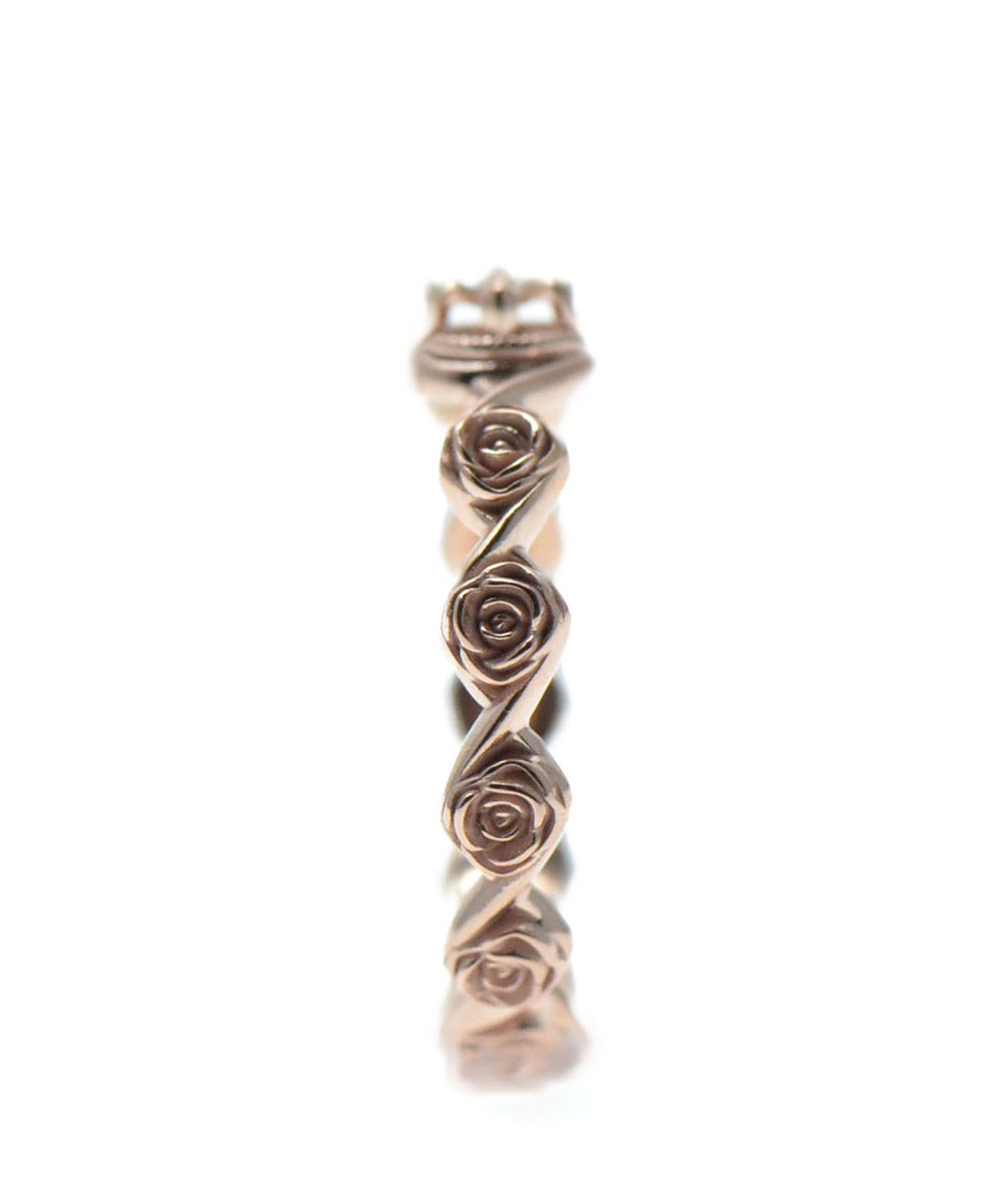 비부스(VIVUS) 크라운 로즈 로즈골드 실버 반지