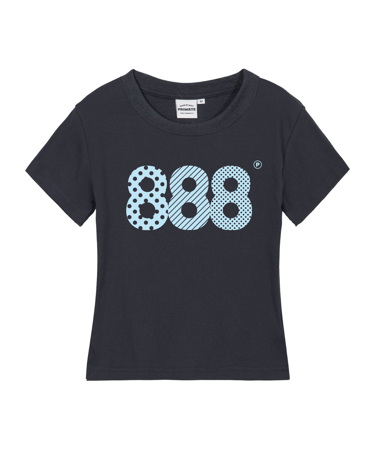 프라임에이트(PRIMATE) ASPECT NUMBER.888 여성 슬림핏 반팔티셔츠 5 COLORS