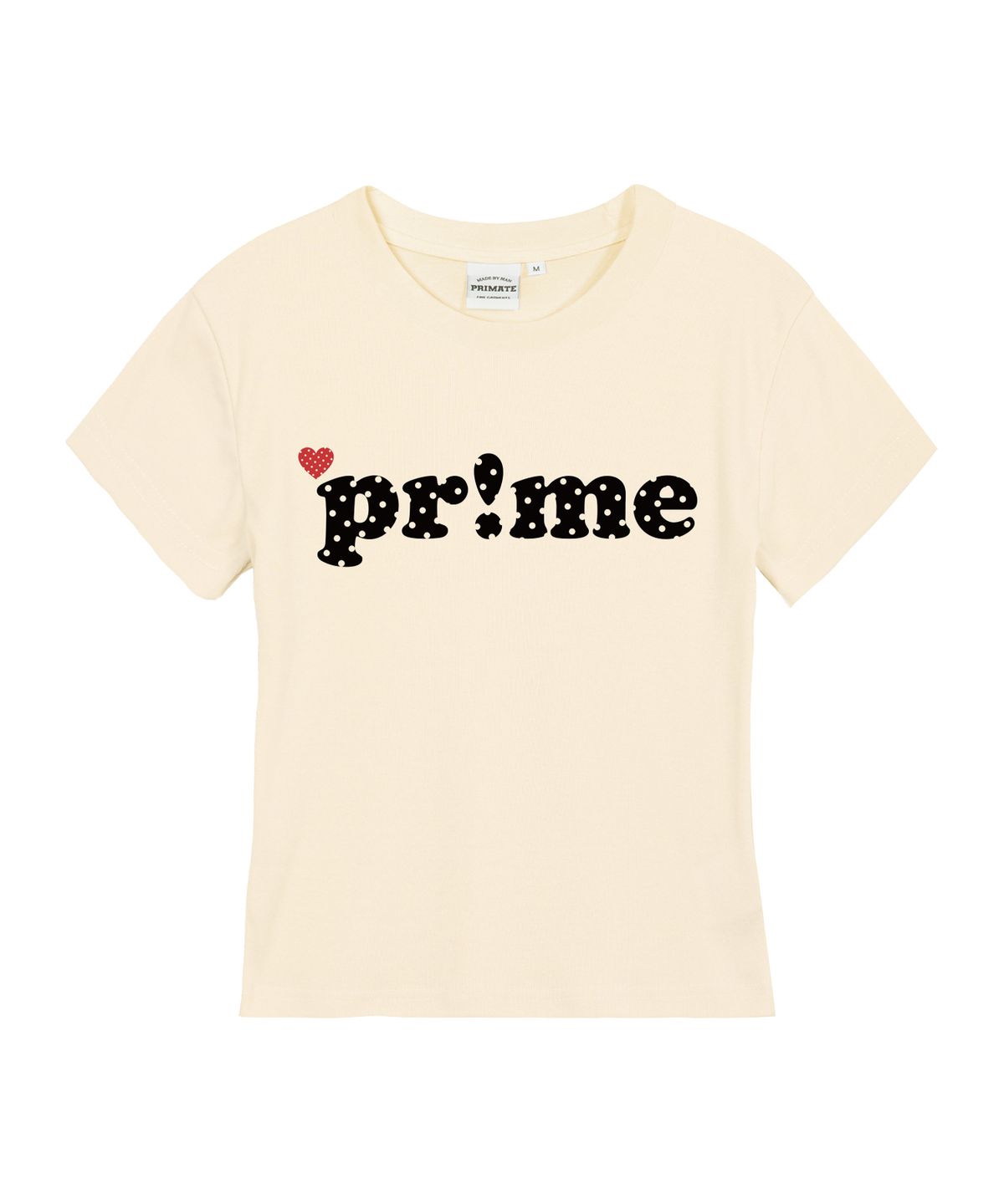프라임에이트(PRIMATE) HEART PRIME 여성 슬림핏 반팔티셔츠 5 COLORS