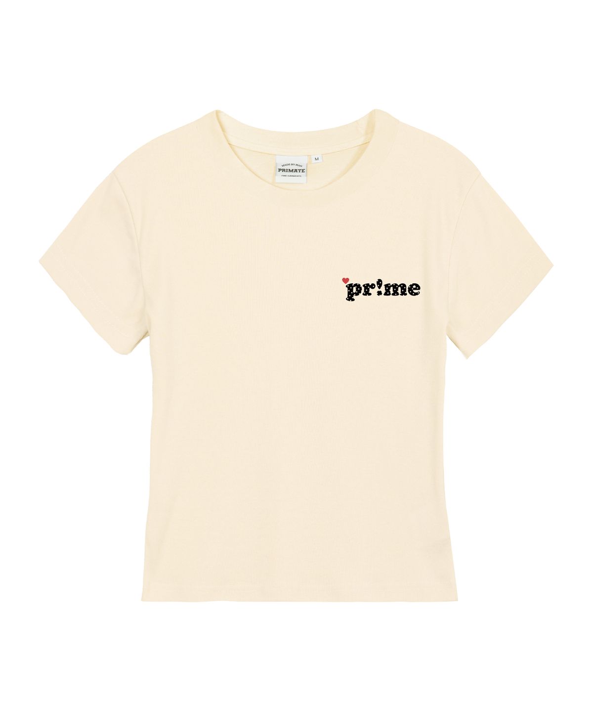 프라임에이트(PRIMATE) MINI HEART PRIME 여성 슬림핏 반팔티셔츠 5 COLORS