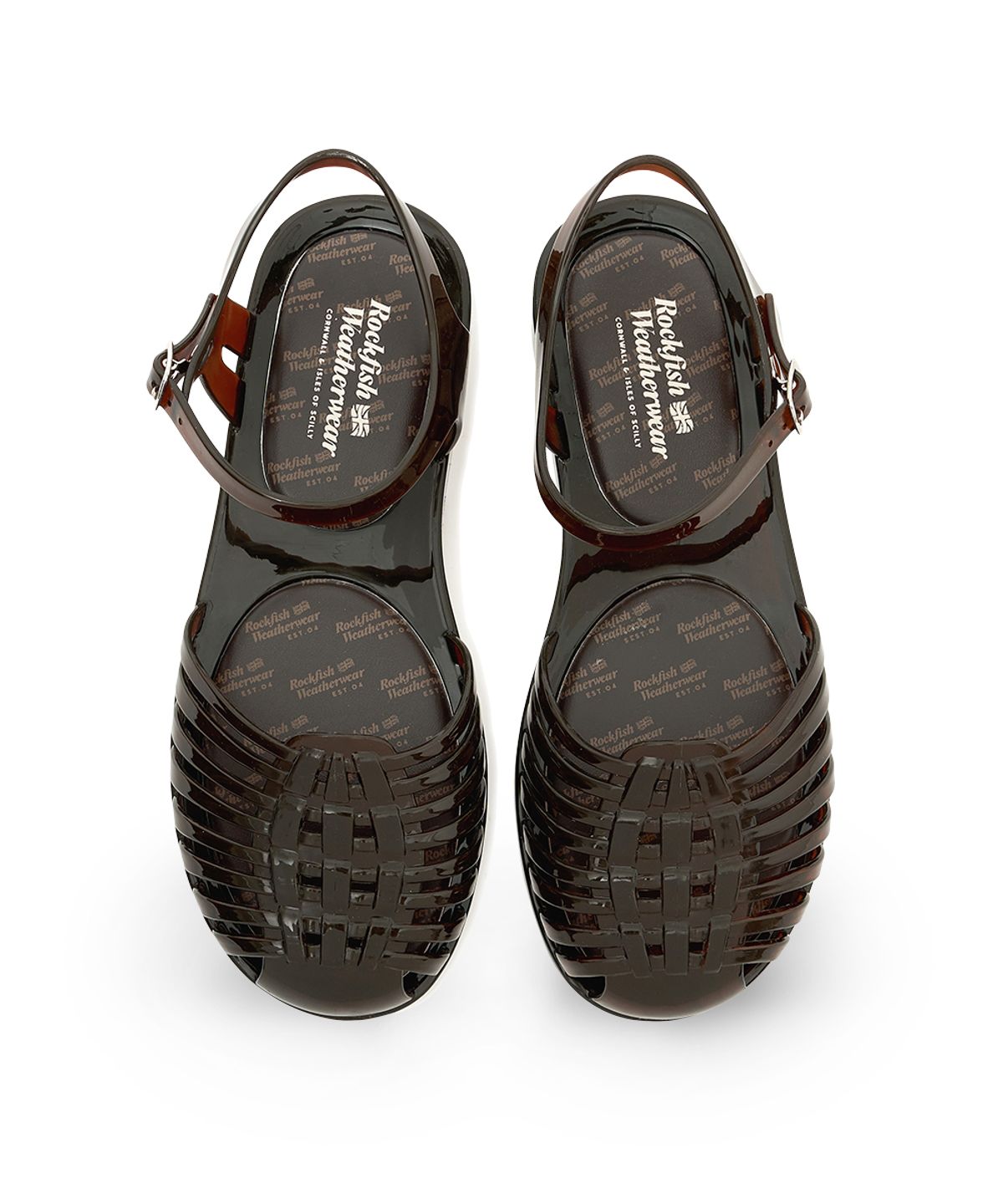 락피쉬웨더웨어(ROCKFISH WEATHERWEAR) GLAIR STRAPPY SANDALS(CLEAR) - 5 colors
