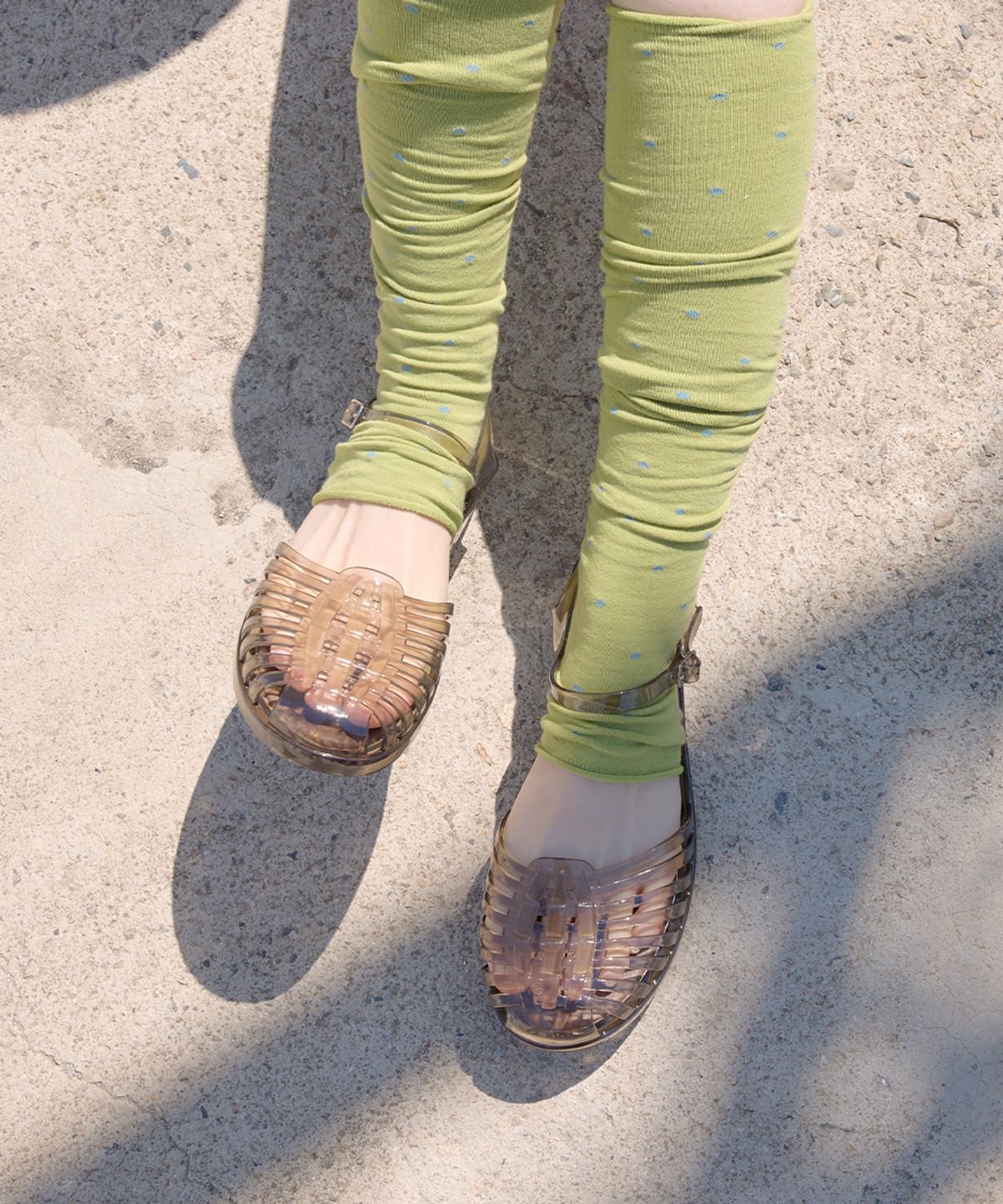락피쉬웨더웨어(ROCKFISH WEATHERWEAR) GLAIR STRAPPY SANDALS(CLEAR) - 5 colors