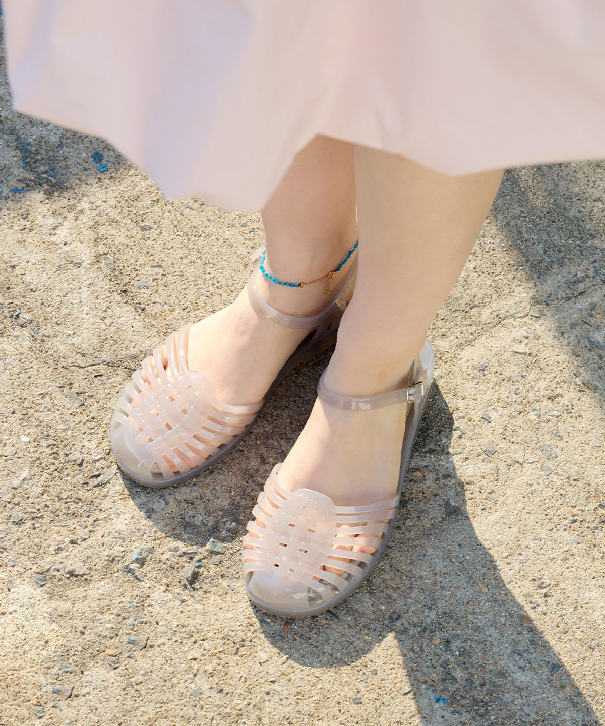 락피쉬웨더웨어(ROCKFISH WEATHERWEAR) GLAIR STRAPPY SANDALS(CLEAR) - 5 colors