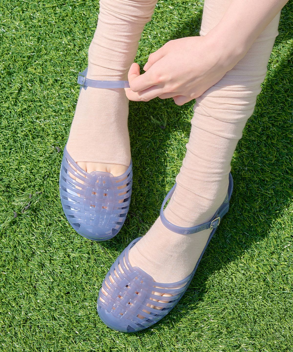 락피쉬웨더웨어(ROCKFISH WEATHERWEAR) GLAIR STRAPPY SANDALS(CLEAR) - 5 colors