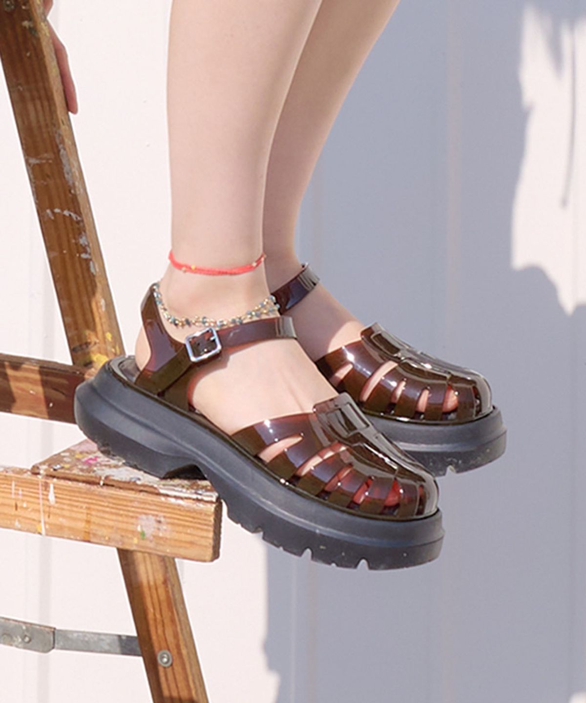 락피쉬웨더웨어(ROCKFISH WEATHERWEAR) GLAIR PLATFORM FISHERMAN SANDALS - 9 colors