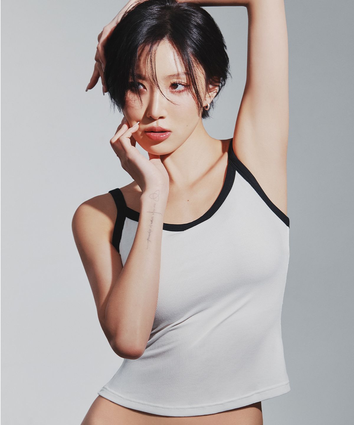 컴포트랩(COMFORTLAB) 에르고핏 모달골지 끈 나시탑 (브라일체형)