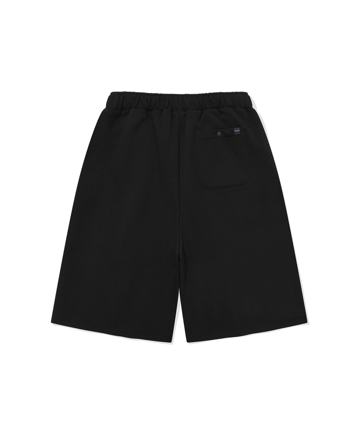 커버낫(COVERNAT) 버뮤다 C 로고 스웻 쇼츠 Black
