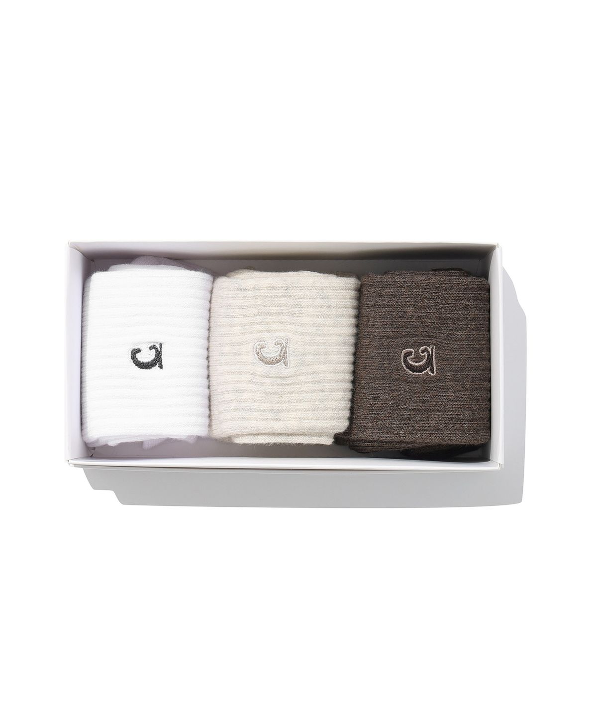 커버낫(COVERNAT) [3PACK] 심볼 로고 멜란지 삭스 Multi