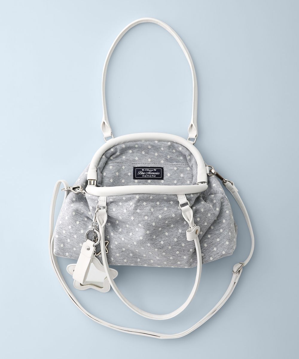【韓国BAD BLUE バッドブルー】Dot Cozy Dumpling Bag MUSINSA | BADBLUE Dot Cozy Dumpling Bag Gray