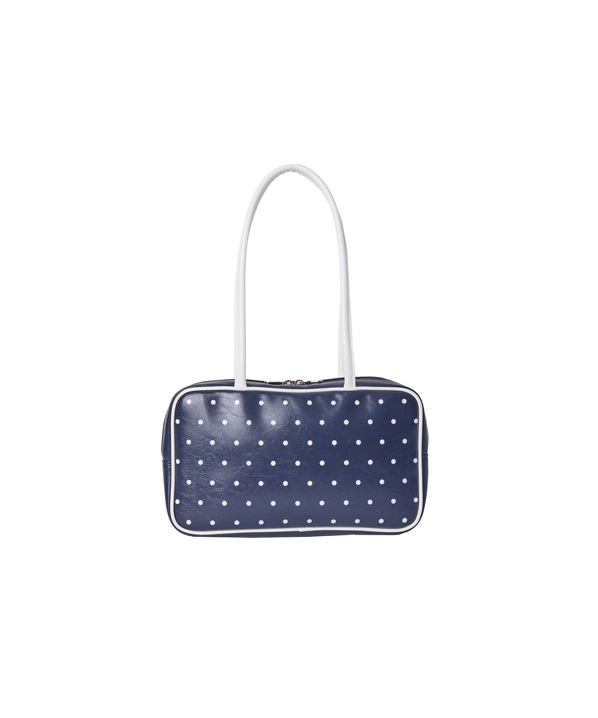 바니쉬먼트(VANISHMENT) Dot square bag_navy