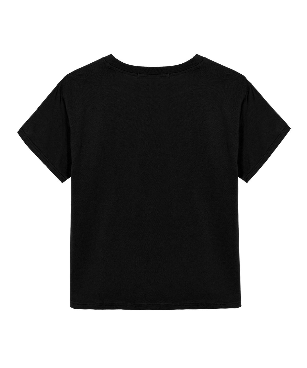 닉앤니콜(NICK&NICOLE) BIG ROSE SLEEVE TOP_BLACK WHITE
